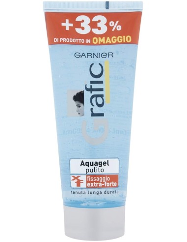 Grafic Garnier Gel Per Capelli - 200ml - Aquagel Pulito Tenuta Lunga Durata